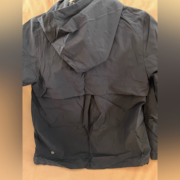 Navy blue jacket with hood - Picture 2 of 5